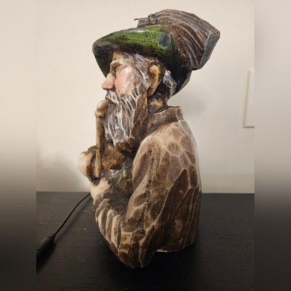 Beautiful Large Solid Wax German Candle. Man With Pipe. - Picture 9 of 9